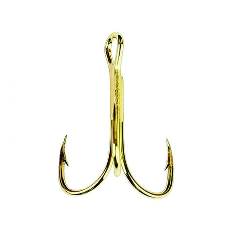 Eagle Claw 376AH - Gold Treble Hook